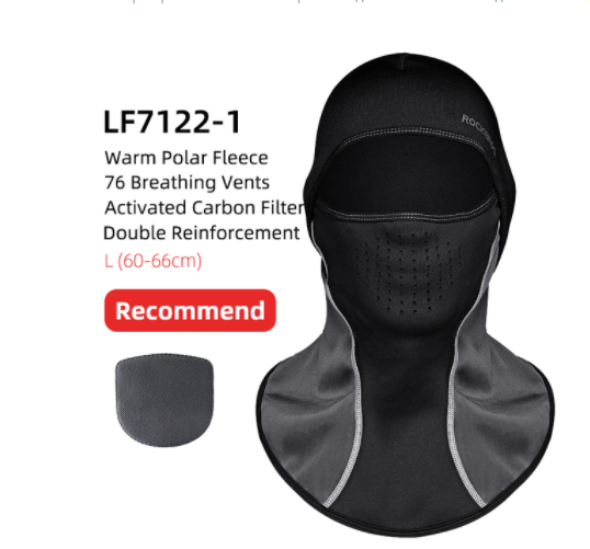 Warm face mask for face protection and wind proof