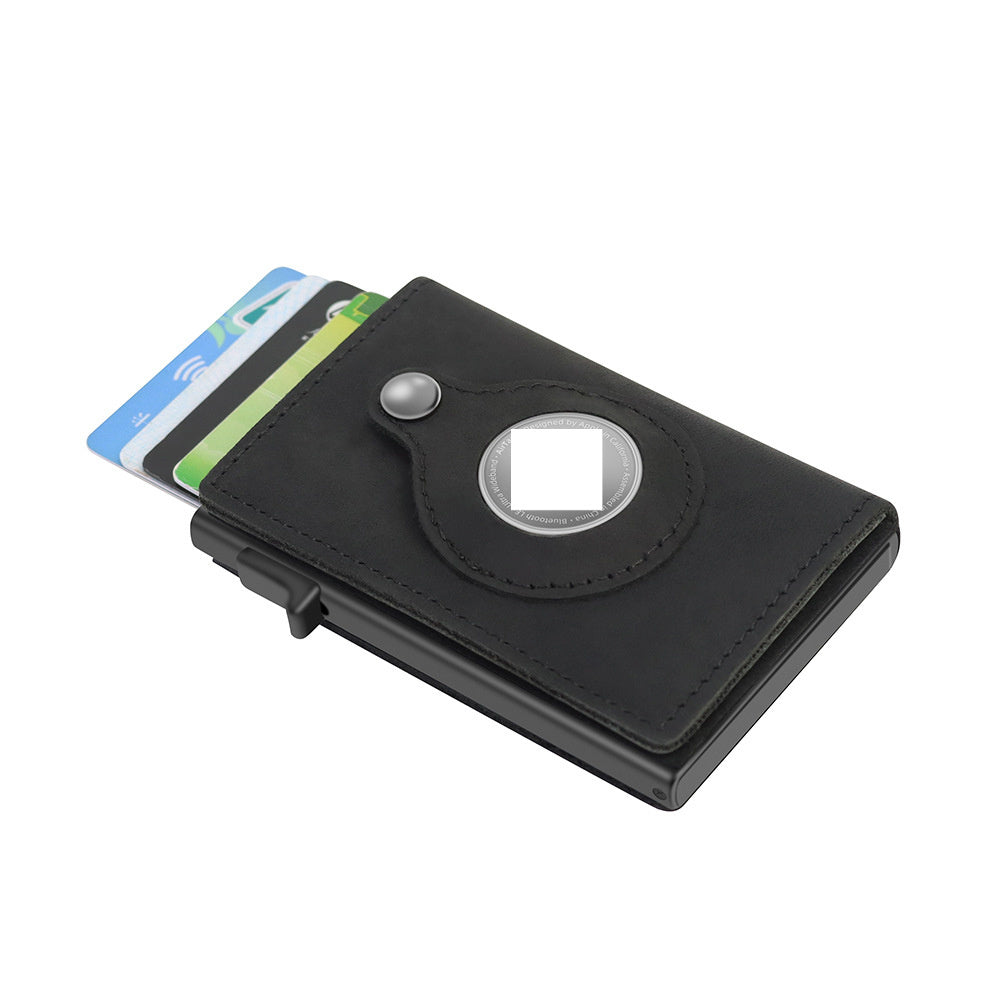 RFID Men's Wallet Leather Wallet Air Tag