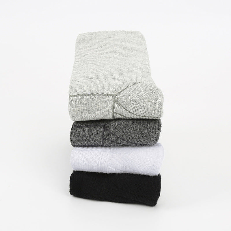 Combed cotton fabric socks