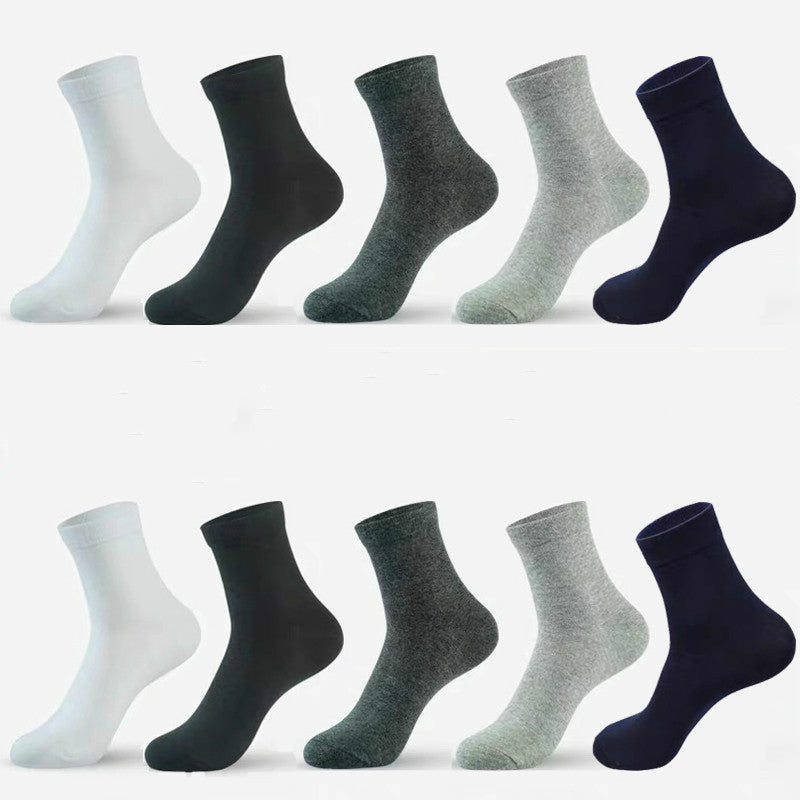 10 pairs of plain business socks