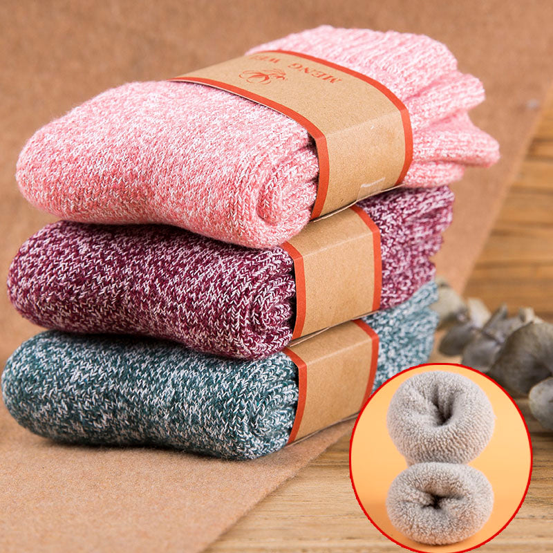 Wool Thickened Long-tube Socks