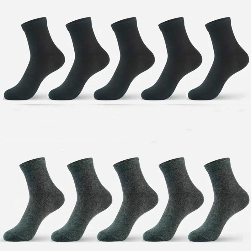 10 pairs of plain business socks