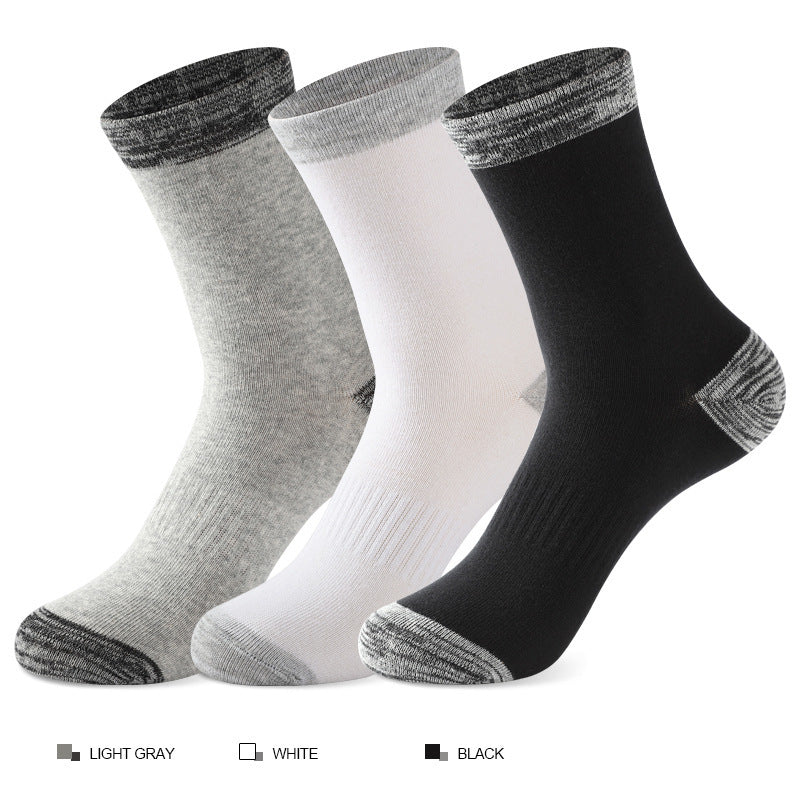 Cotton Socks In Autumn And Winter