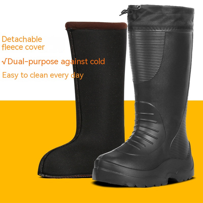 Fleece-lined EVA Foam Snow Boots