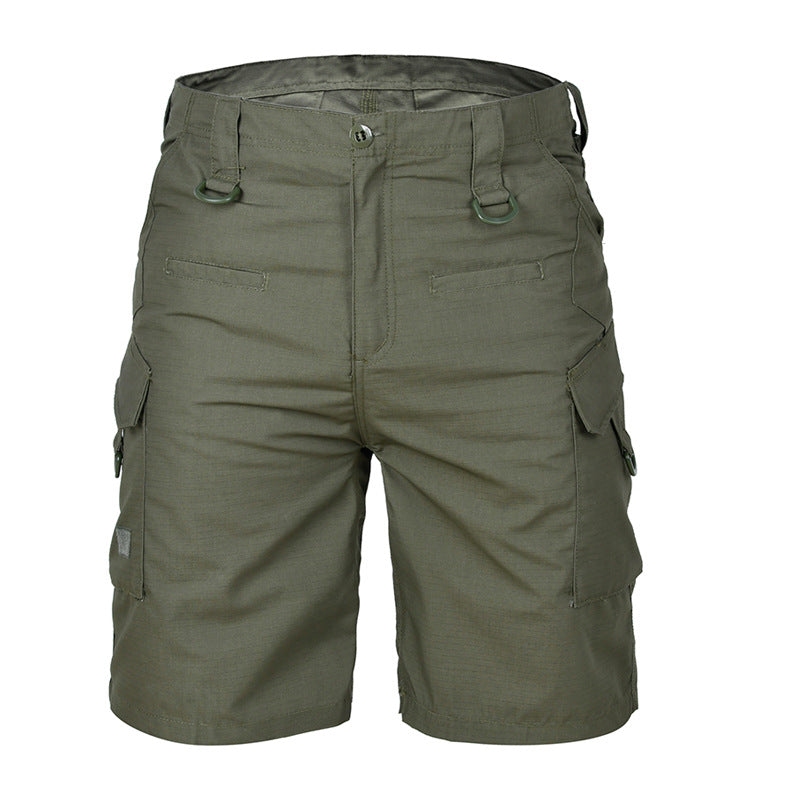 Breathable camouflage bag shorts
