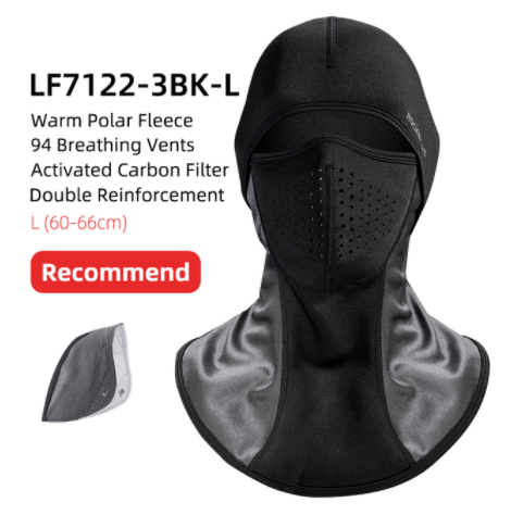 Warm face mask for face protection and wind proof