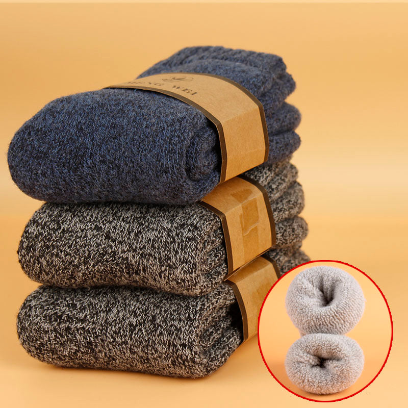 Wool Thickened Long-tube Socks