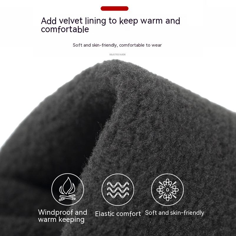 Waterproof Winter Fleece-lined Thermal Touch Screen Gloves