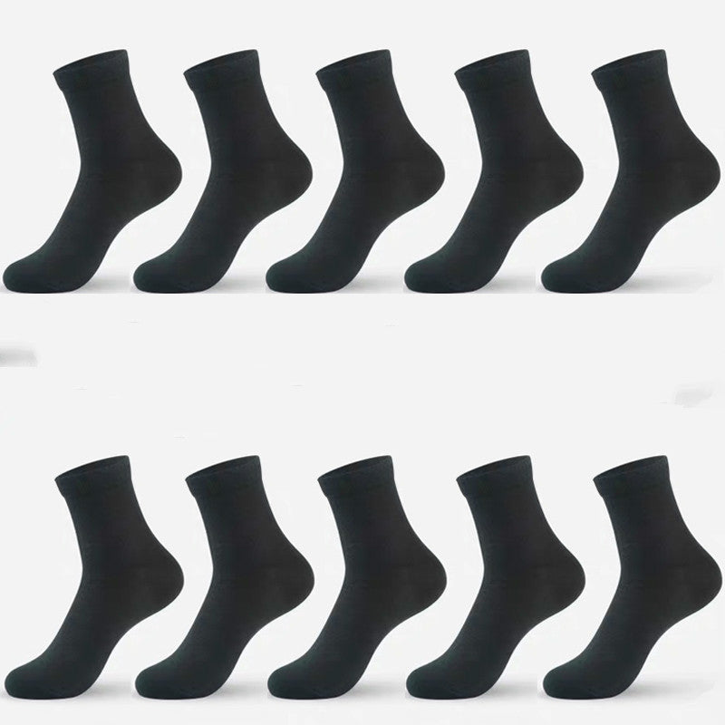 10 pairs of plain business socks