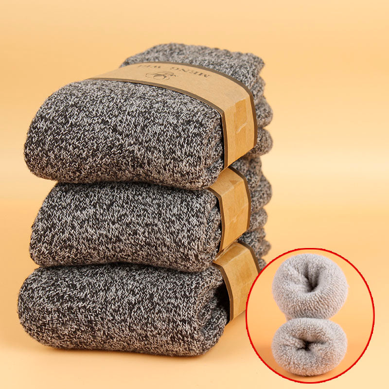 Wool Thickened Long-tube Socks