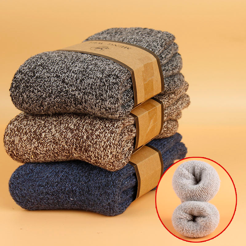 Wool Thickened Long-tube Socks