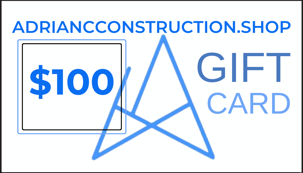AdrianCConstruction Gift Card