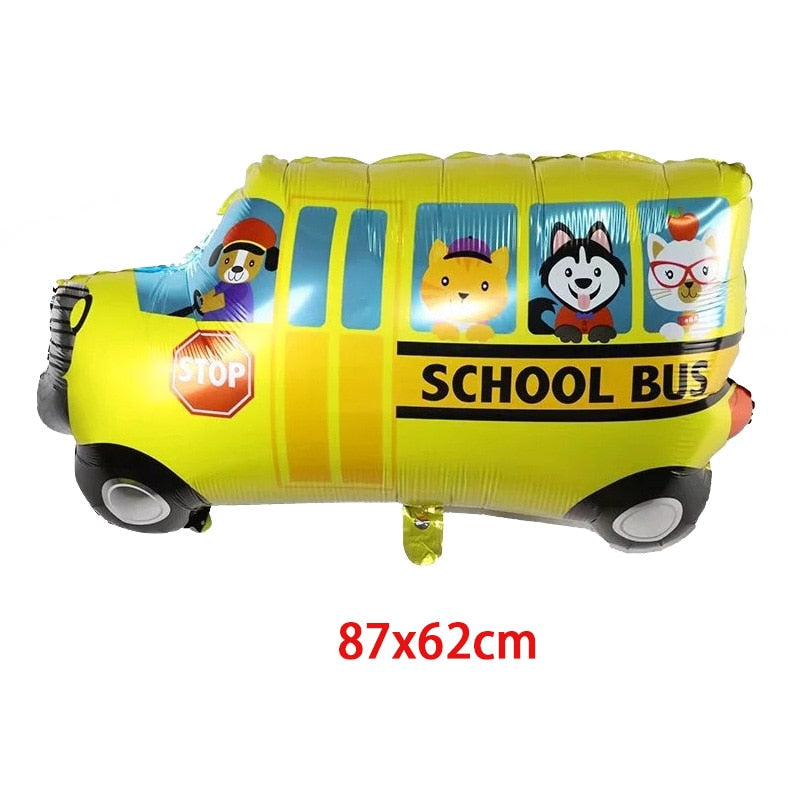 Construction Equipment Decorations / Disposable Tableware Set / Cupcake Toppers / Banners, Balloons