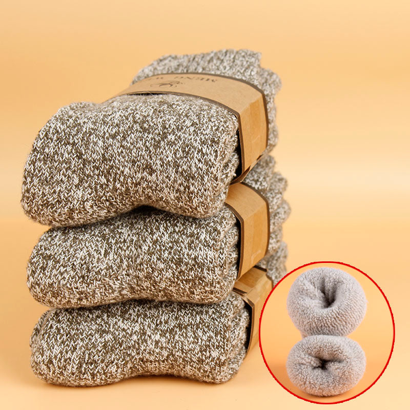 Wool Thickened Long-tube Socks