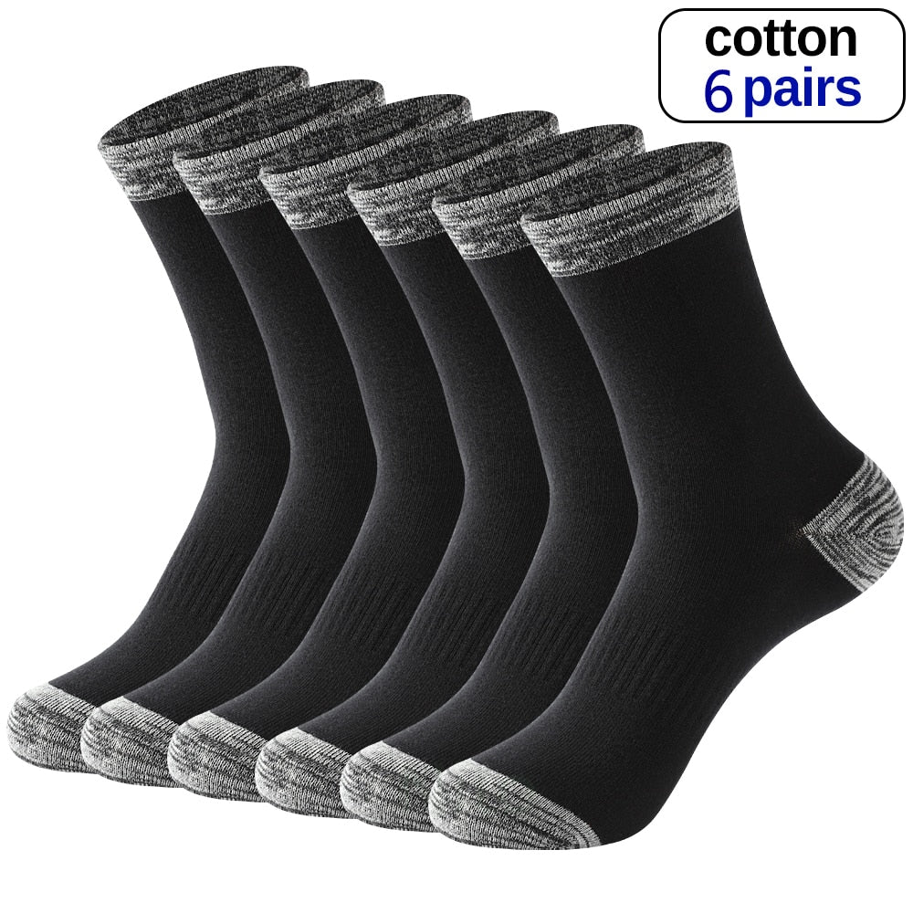 Cotton Socks In Autumn And Winter