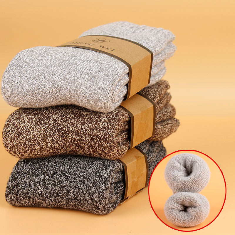 Wool Thickened Long-tube Socks