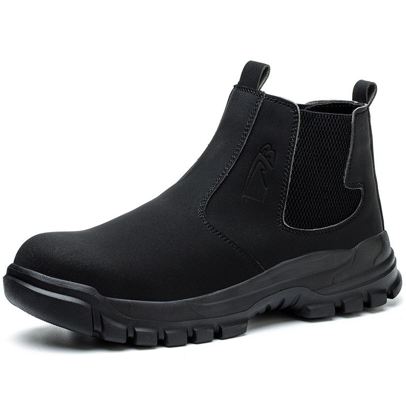 Anti-Smashing And Anti-Penetration Steel Toe Work Boots