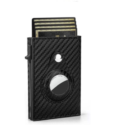RFID Men's Wallet Leather Wallet Air Tag