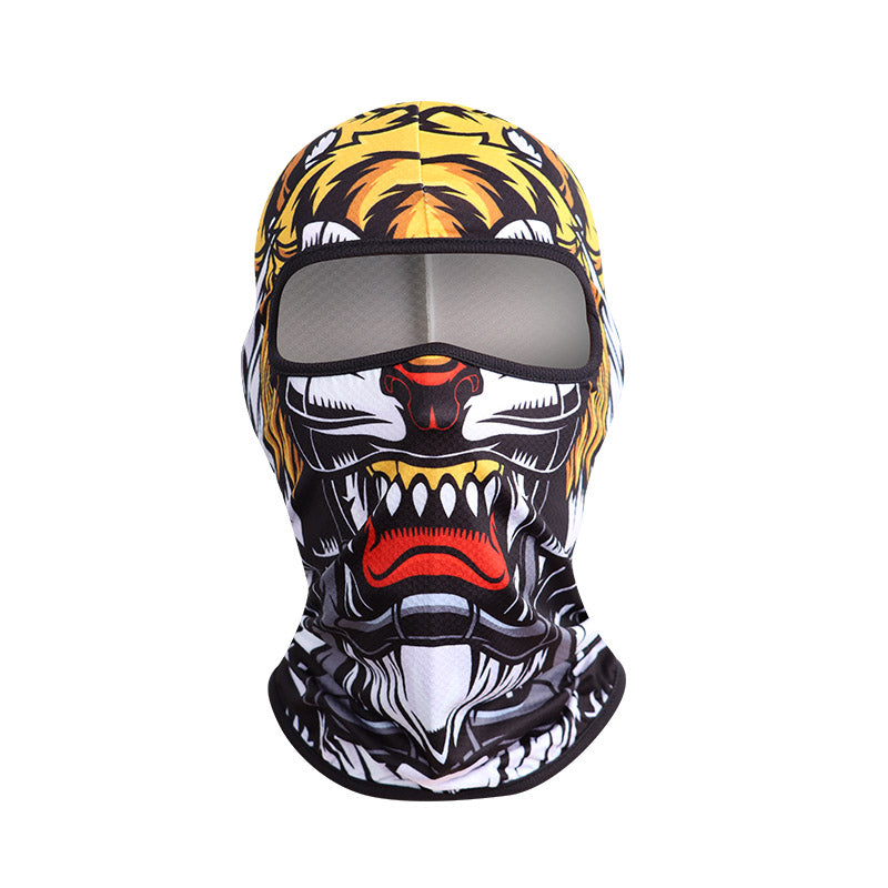Outdoor Full Face Windproof Character Mask