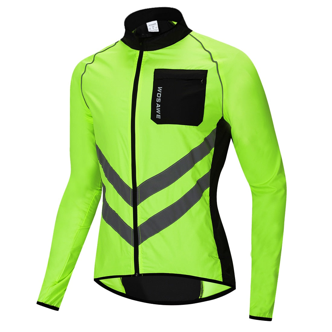High Visibility MultiFunction Windproof Quick Dry Rain Coat And Windbreaker
