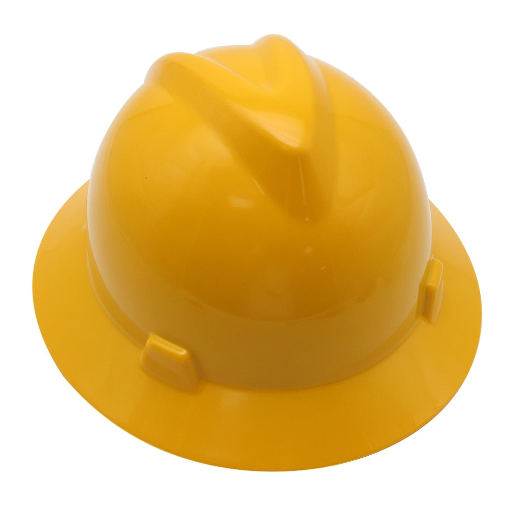 Wide Full Brim Hard Hat / Lightweight, High Strength