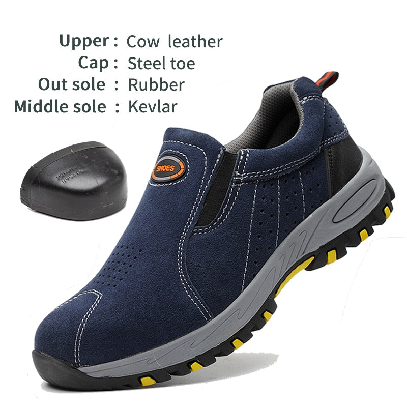 Composite Fiber Toe / Leather Work Boot