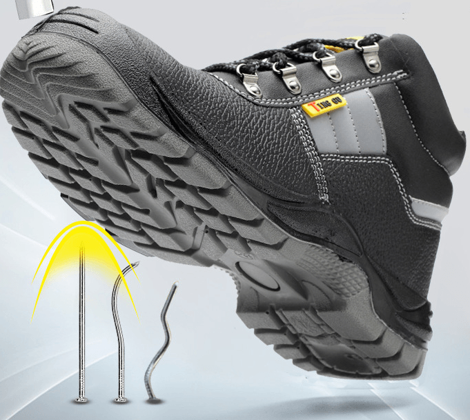 Heavy Duty Steel Toe Protective Work Boots