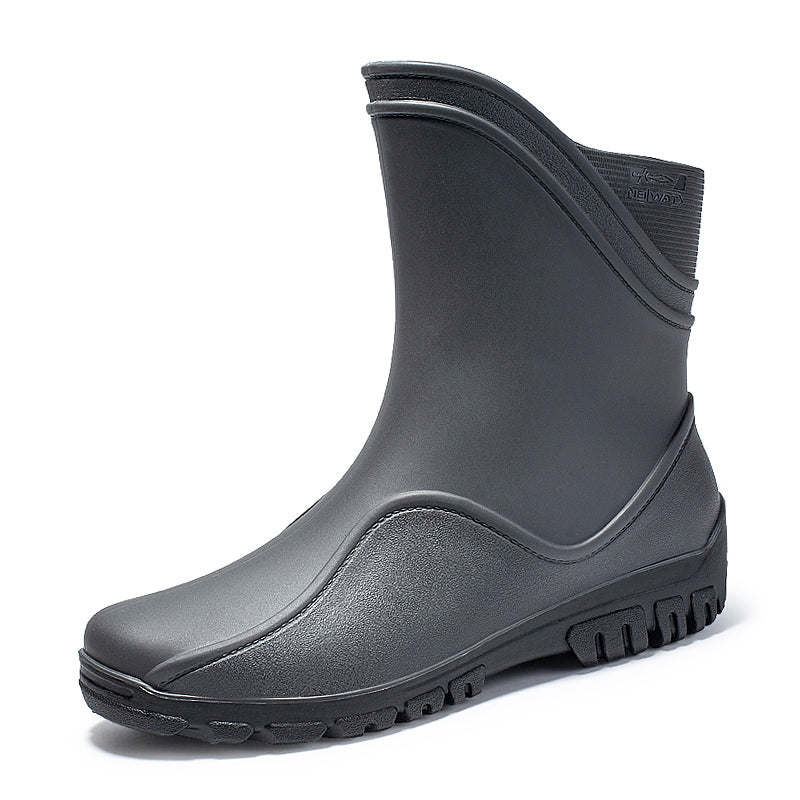 Outdoor Mid-tube Waterproof Rain Boots