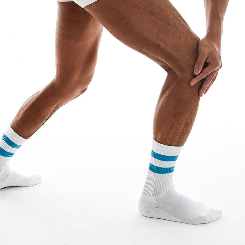 Fitness absorbent cotton socks