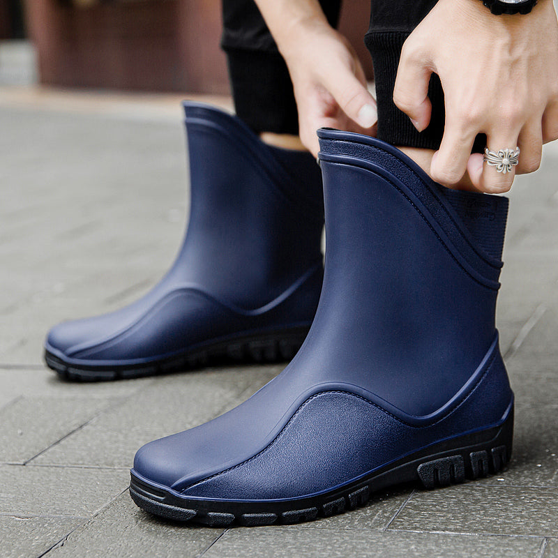 Outdoor Mid-tube Waterproof Rain Boots