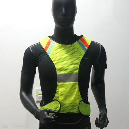 Hi Visibility LED Light Reflective Vest