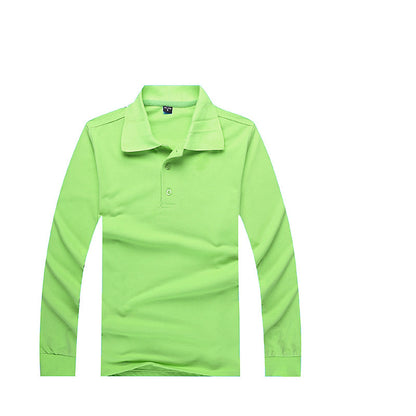 Long Sleeve Company Polo Style Casual Work Shirt