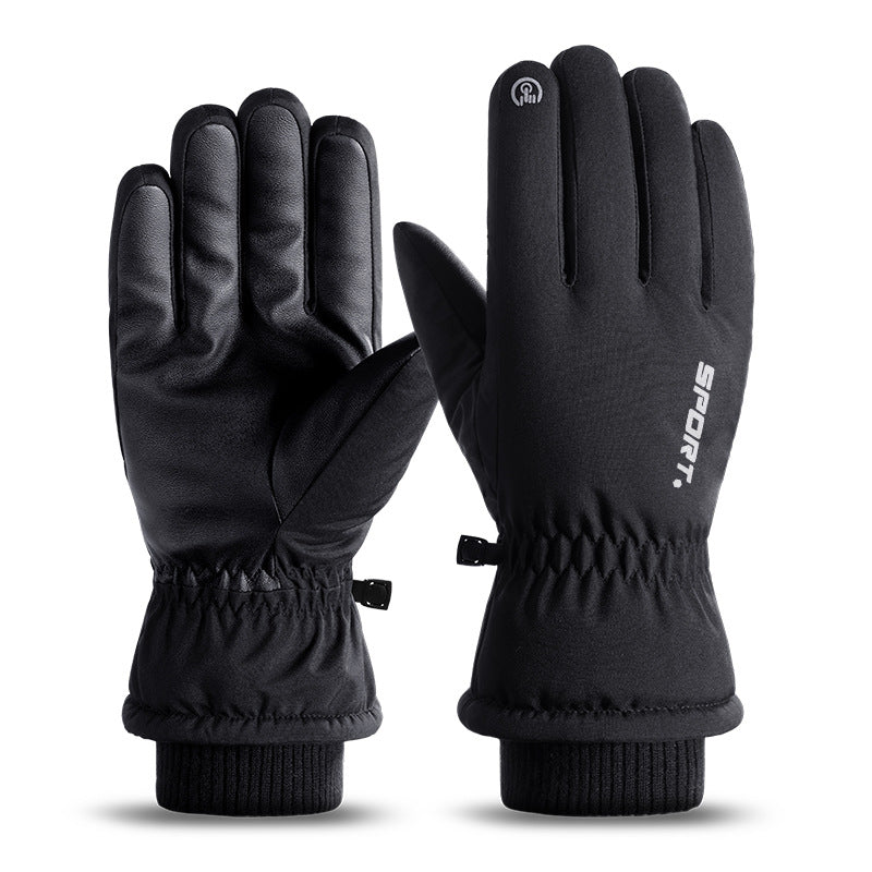 Non-slip Touch Screen And Velvet Warm Gloves