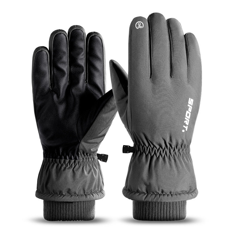 Non-slip Touch Screen And Velvet Warm Gloves