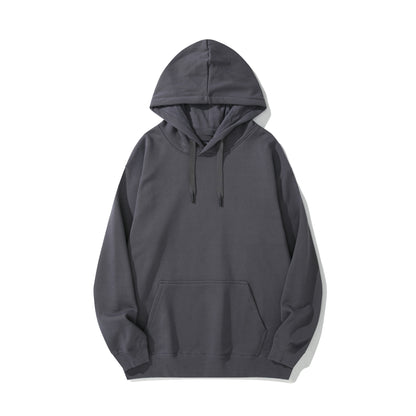 Loose Heavy Weight Solid Pullover Sweatshirt