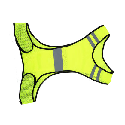 High Visibility Reflective Safety Vest Adjustable Waist