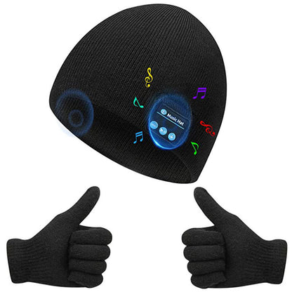 Bluetooth Wireless Skullcap Headphone / Music Hat