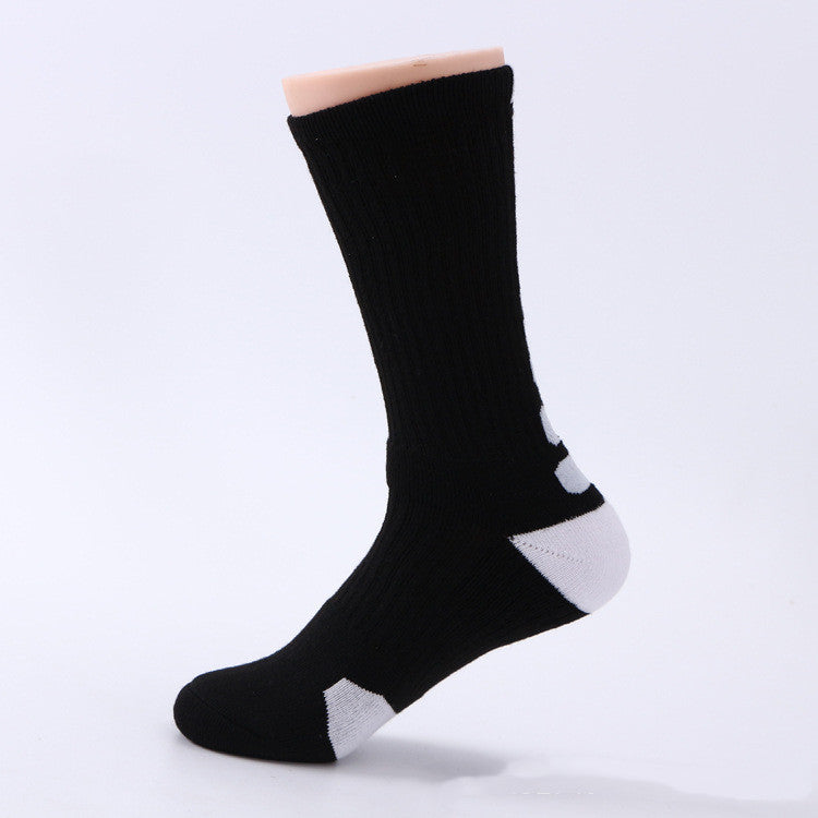 Classic High-top Towel Bottom Socks / Thickened And Non-slip