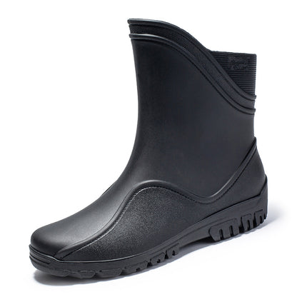 Outdoor Mid-tube Waterproof Rain Boots