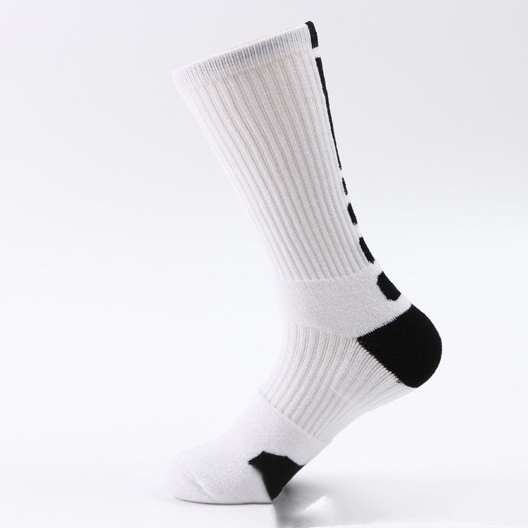 Classic High-top Towel Bottom Socks / Thickened And Non-slip