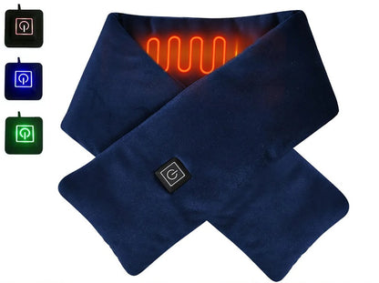 USB Heating Scarf 3 adjustable temperature settings.