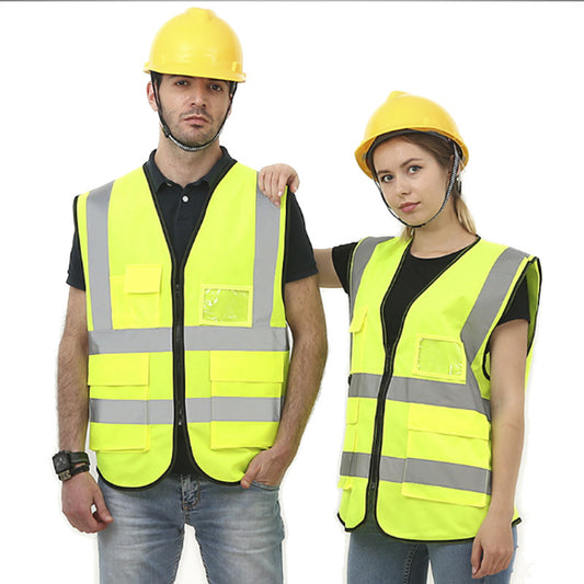 Multi-Pocket Reflective Vest / Safety Vest