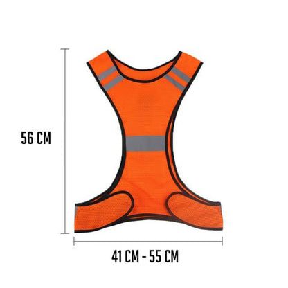 Hi Visibility LED Light Reflective Vest