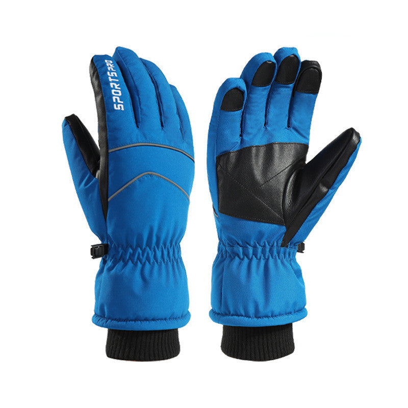 Outdoor Waterproof, Cold And Windproof Touch Screen Warm Gloves