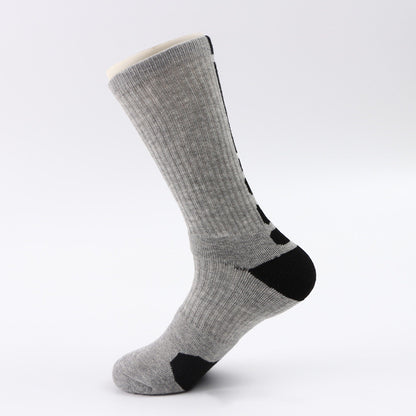 Classic High-top Towel Bottom Socks / Thickened And Non-slip