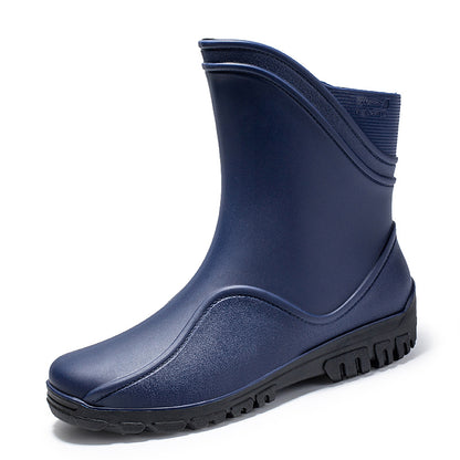 Outdoor Mid-tube Waterproof Rain Boots