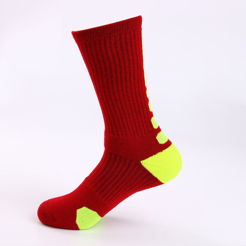 Classic High-top Towel Bottom Socks / Thickened And Non-slip