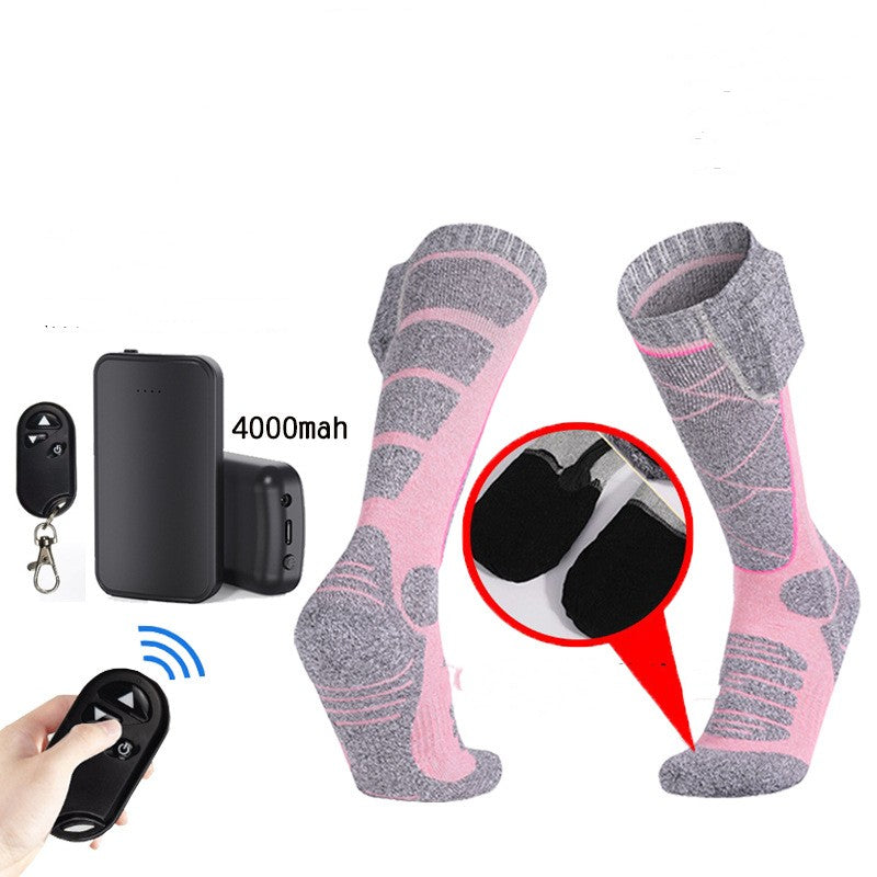 Remote Control Heating Socks / Charging Heating Foot Warming