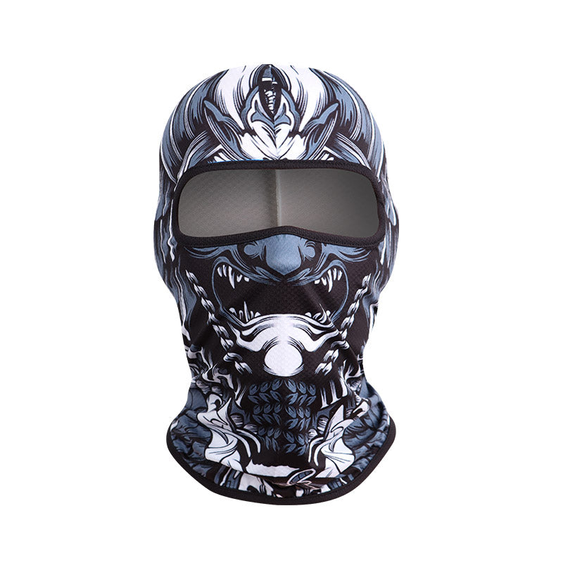 Outdoor Full Face Windproof Character Mask