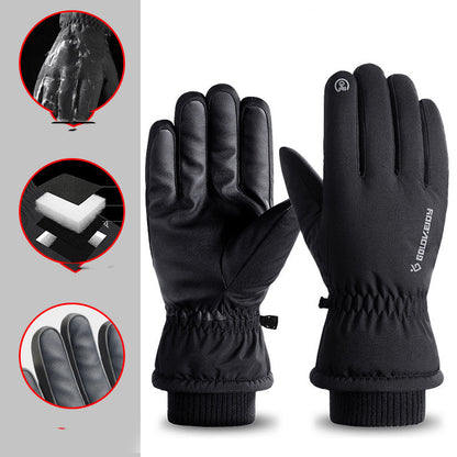 Non-slip Touch Screen And Velvet Warm Gloves